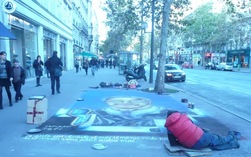 Paris artista2 by Mamcasz